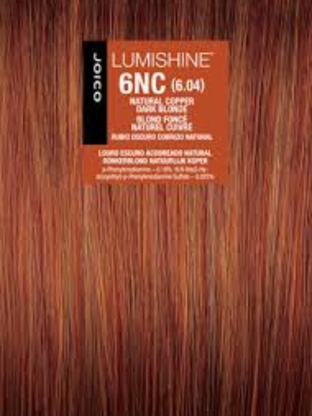 Joico Lumishine Permanent Creme Hair Color - 6NC